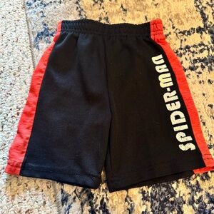 Boys 2T Spiderman Shorts